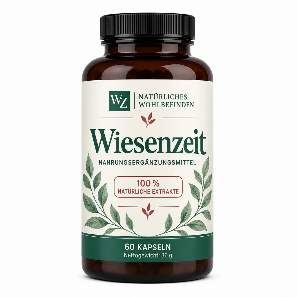 Wiesenzeit – Produktverpackung in einer Studioaufnahme